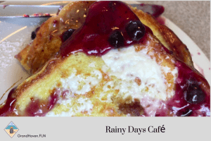 rainy days cafe food