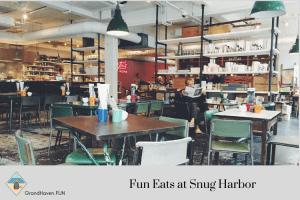Snug harbor grand haven hamburger